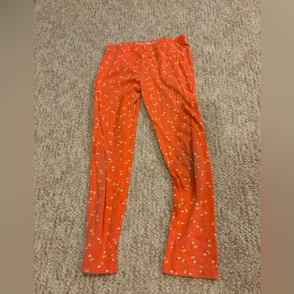 Girls’ 5/6 Halloween Knit Sweater with Candy Corn Leggings - Picture 5 of 7